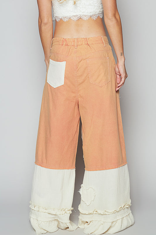 Apricot & Cream Pants