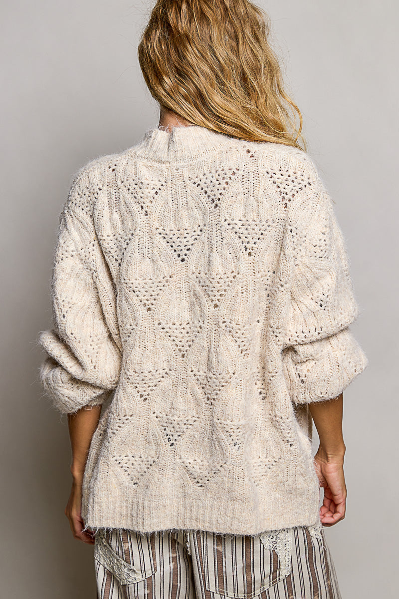 Almond Knit Cardigan