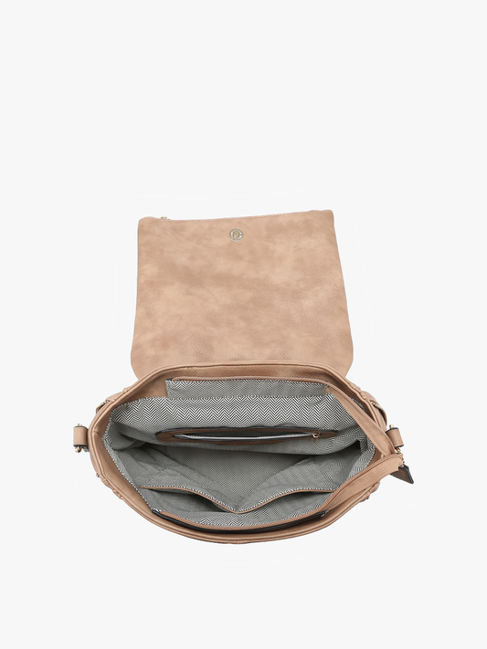 Chocolate Distressed Convertible Backpack