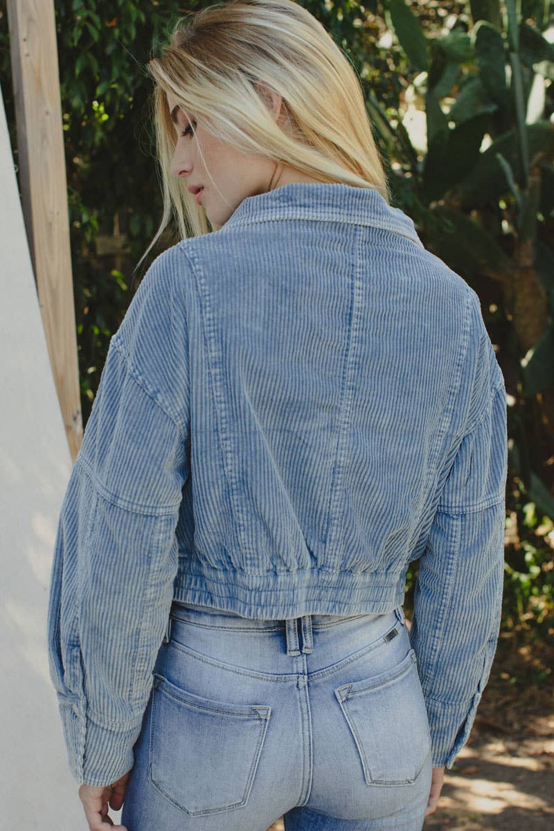 Corduroy Bomber Jacket
