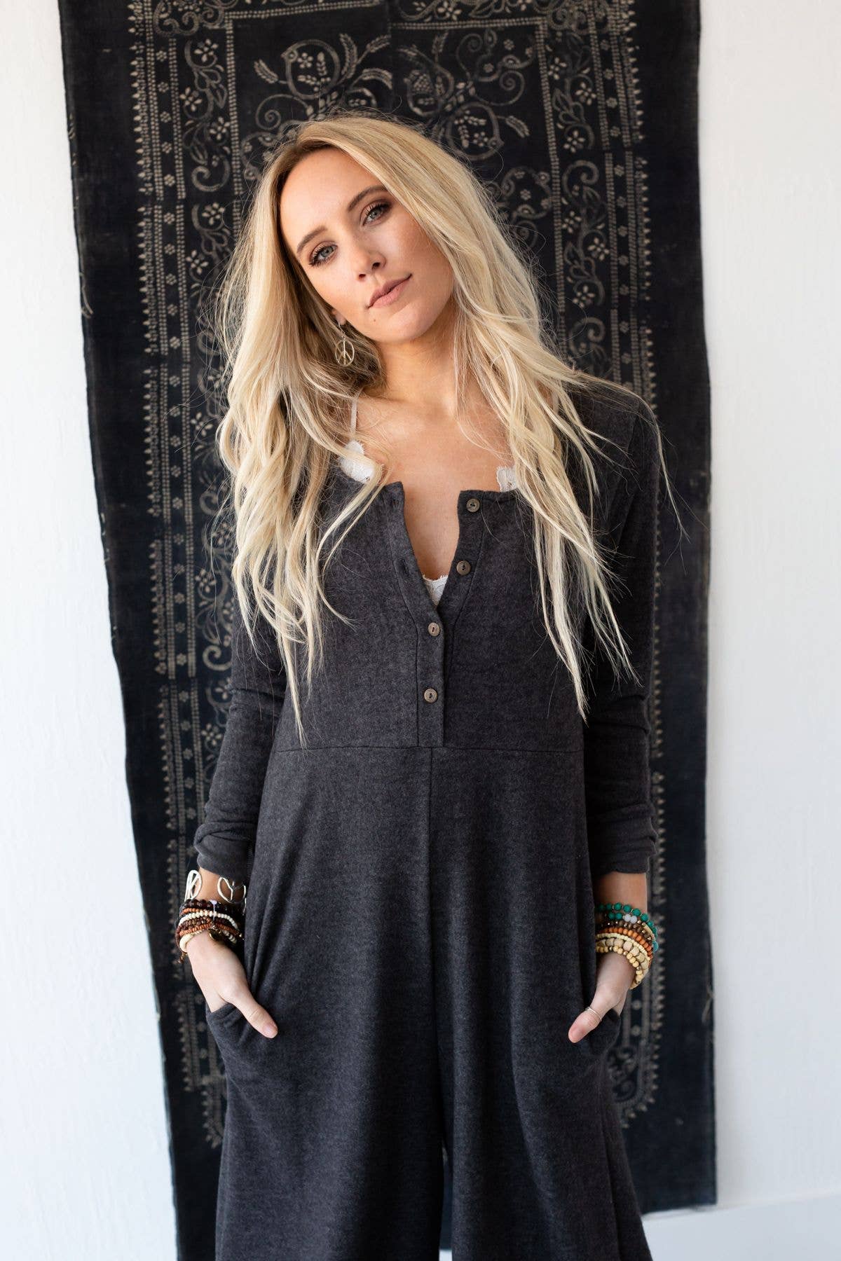 Dark Gray Comfort Jumpsuit
