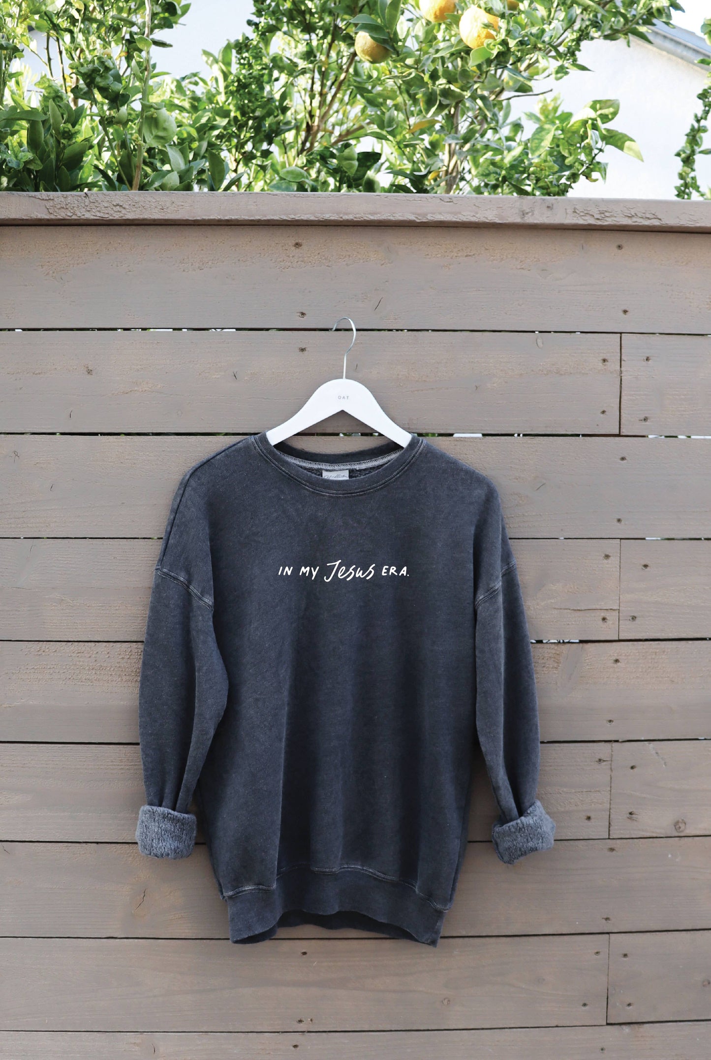 In my Jesus Era - Black sweatshirt