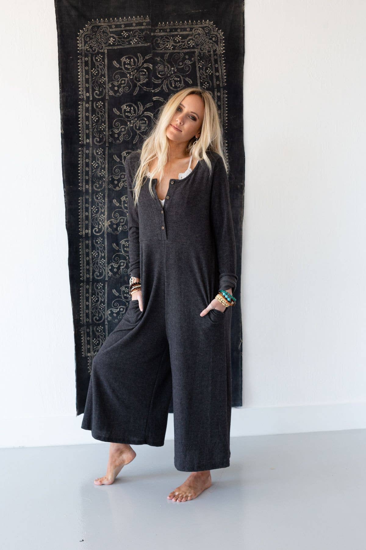 Dark Gray Comfort Jumpsuit