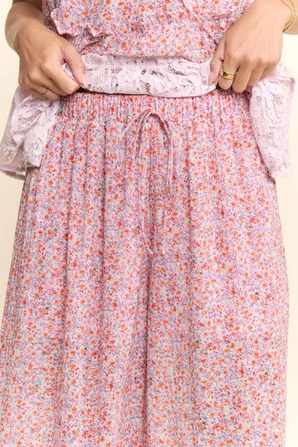 Lilac Lace Set