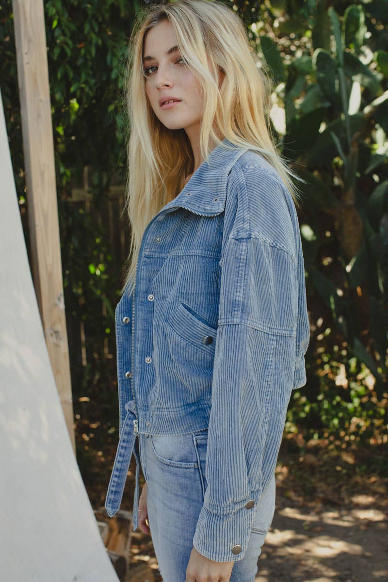 Corduroy Bomber Jacket