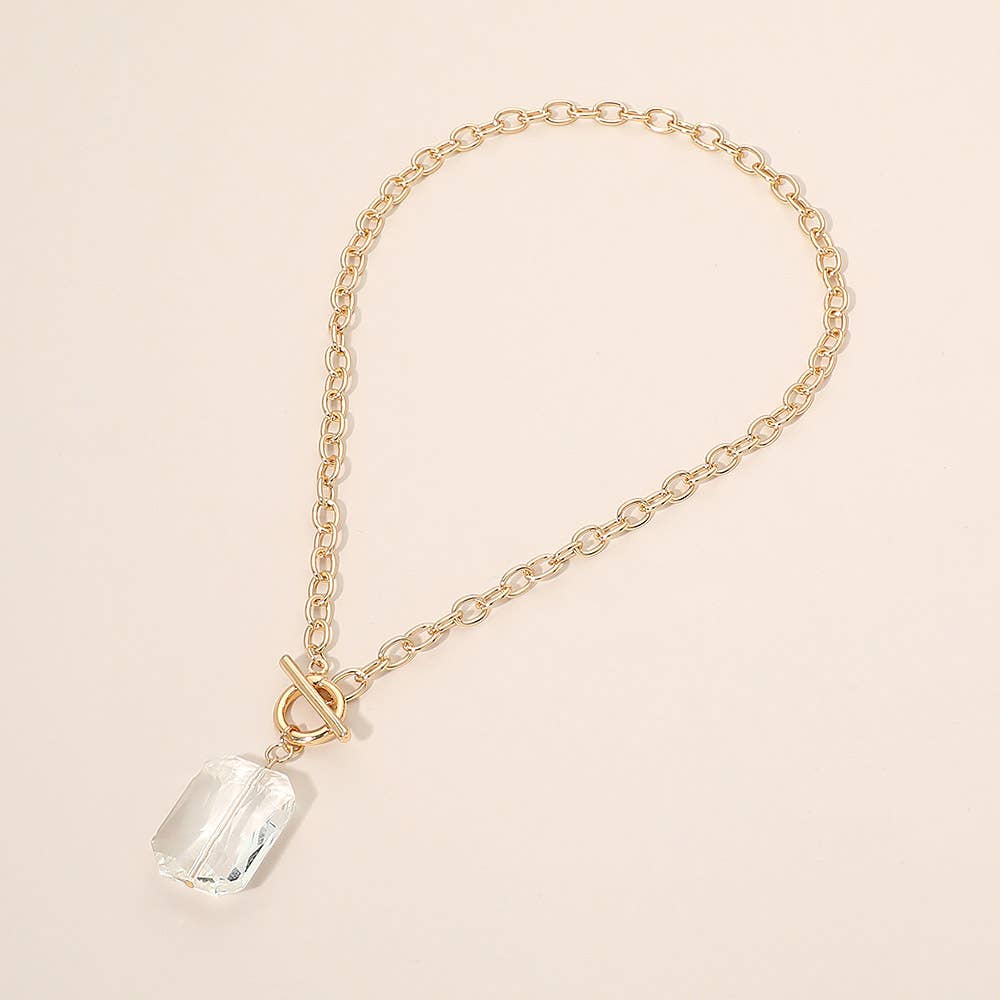Pendant Toggle Necklace