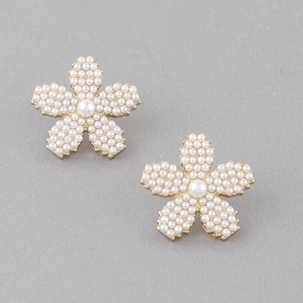 Pearl Studded Flower