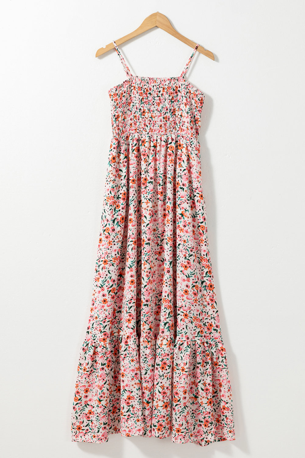 Floral Ruffled Maxi Dress