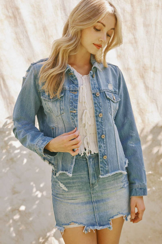 Medium Washed Denim Jacket
