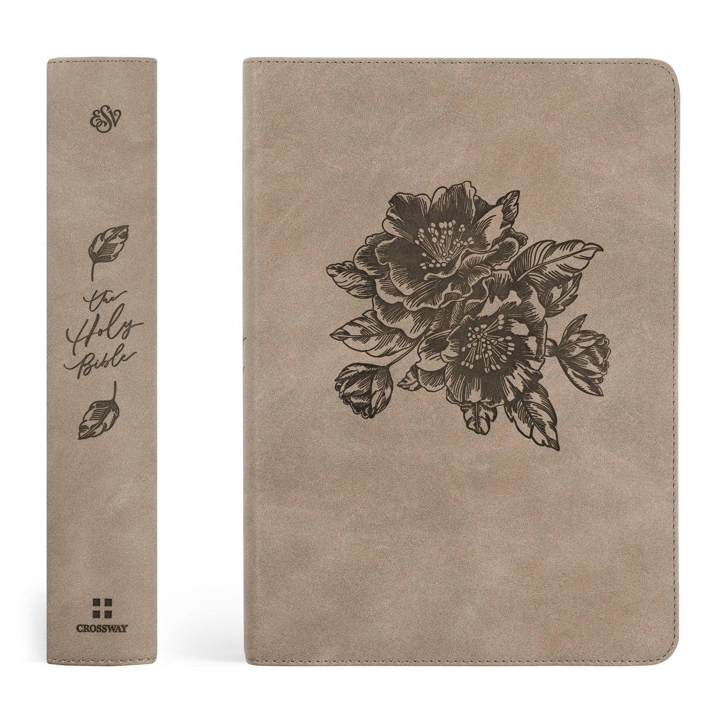 Tan ESV Large Print Journaling Bible
