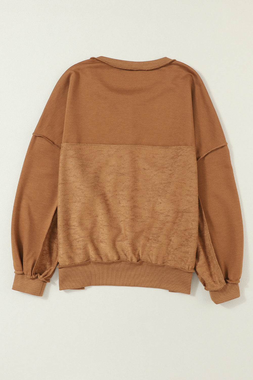 Chestnut Button Sweatshirt