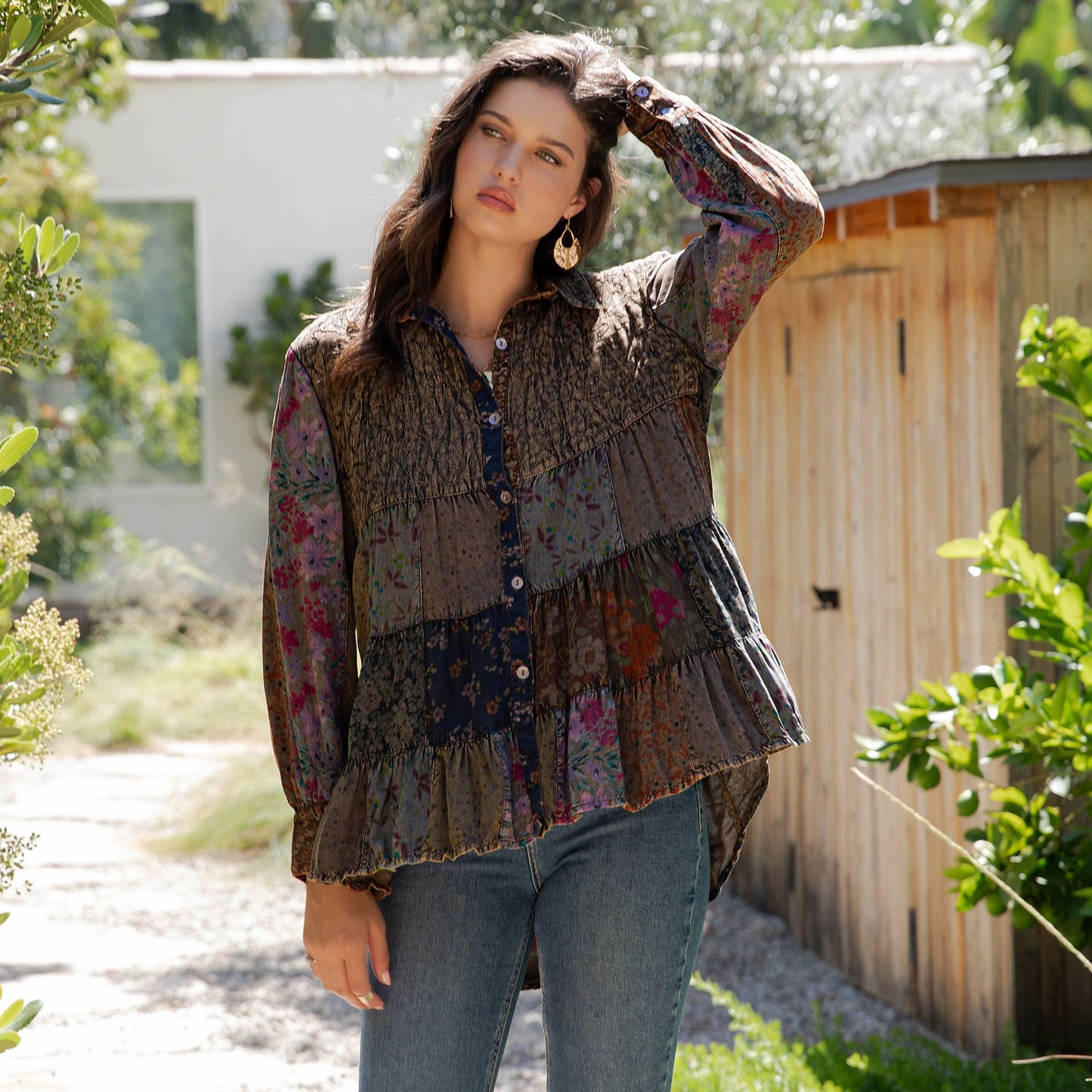 Amber Front Button Longsleeve