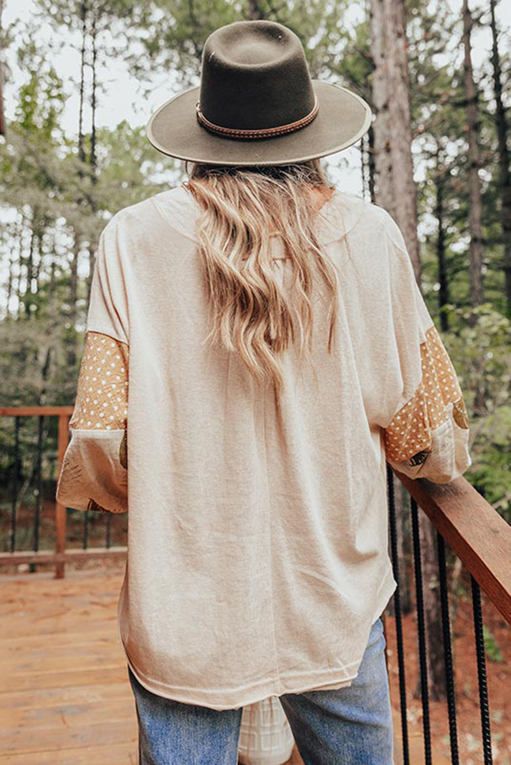 Palm Polka Blouse