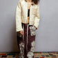 Natural Embroidered Jacket