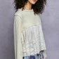 Cream Ruffle Longsleeve