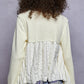 Cream Ruffle Longsleeve