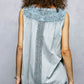 Denim Blue Tank Button Up