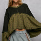 Black & Green Sweater