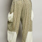 Sage Floral Knit Joggers
