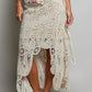 Crochet Lace High Low
