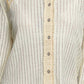 Cream Ribbed Long Sleeve