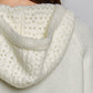 Cream Hoodie Cardigan