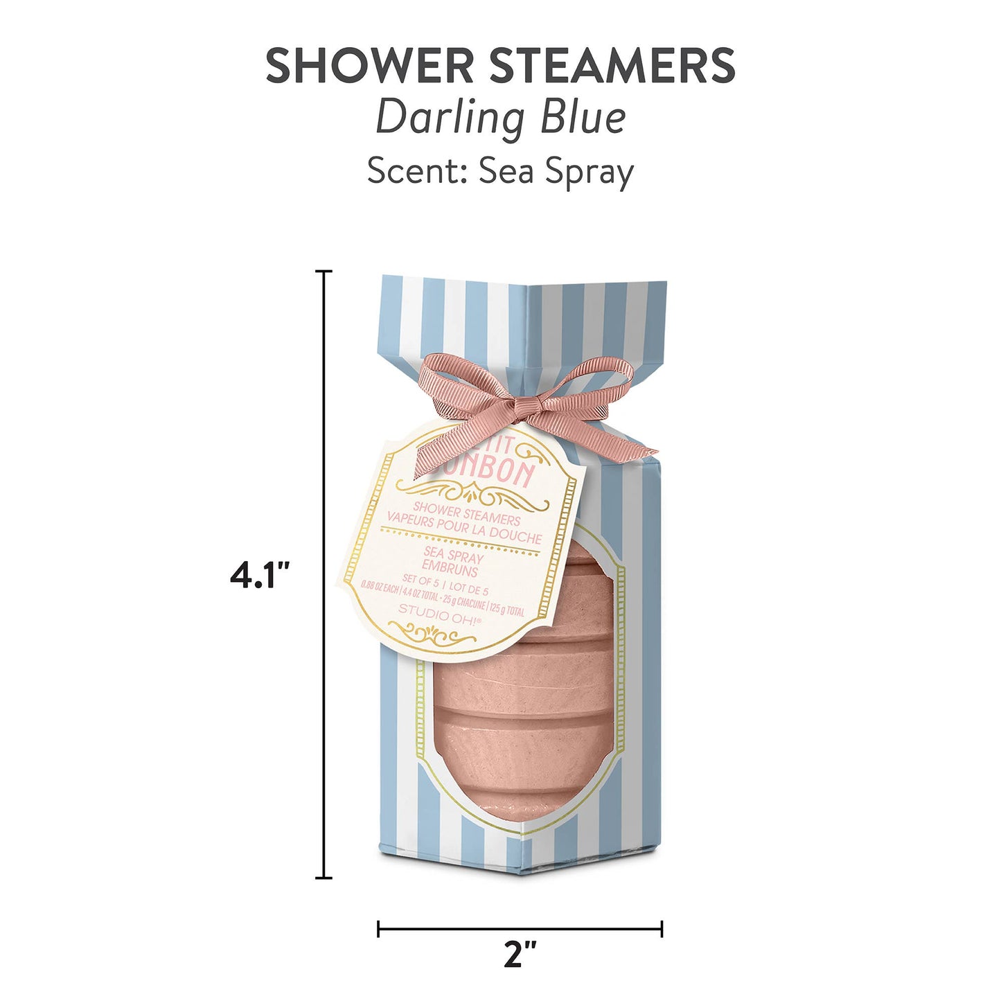Darling Blue Shower Steamers