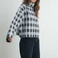 Fall Check Turtleneck Sweater - BMW7532: TAUPE MULTI / L