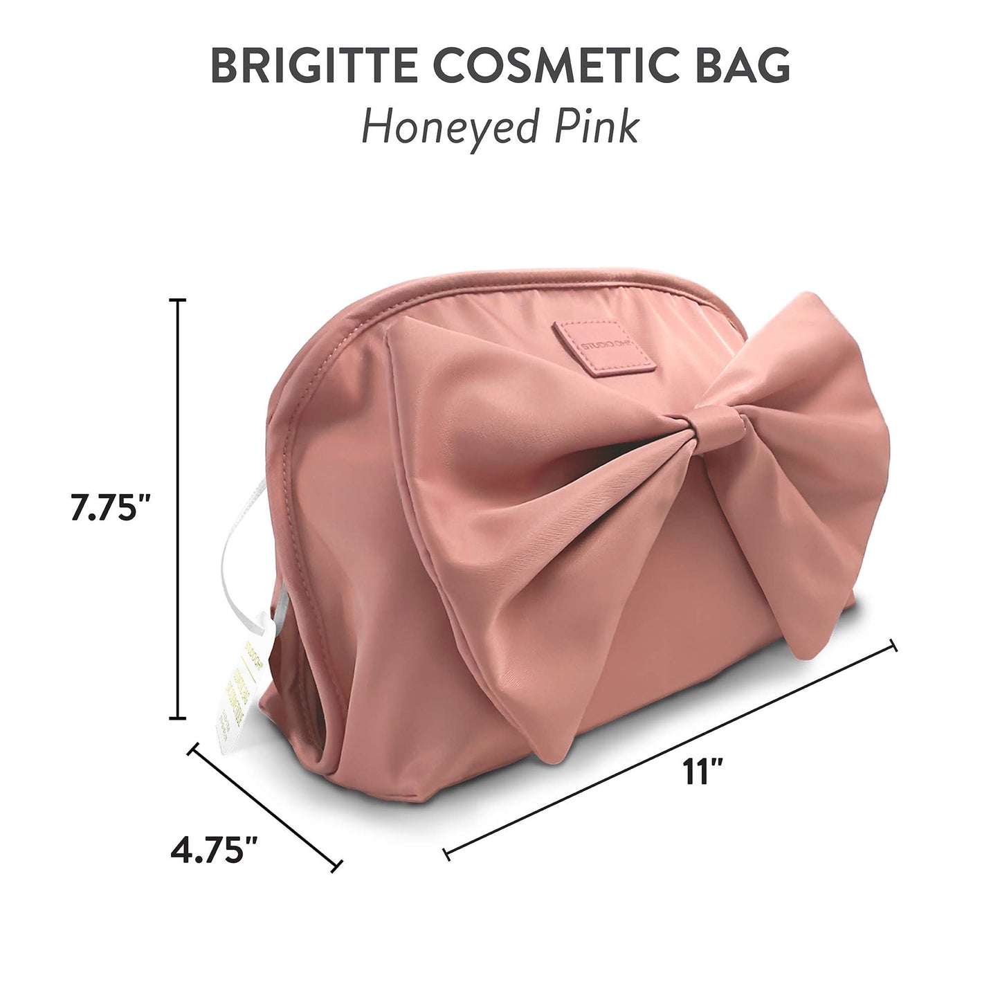 Pink Brigitte Cosmetic Pouch