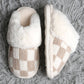 Checkered Slippers