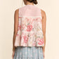 Pink Lace Babydoll Tank