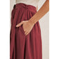 RUSTIC WEEKEND TWOFER MAXI DRESS WITH CASCADING RUFFLES: COCONUT BROWN / S