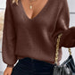 Coffee Knot Back Sweater