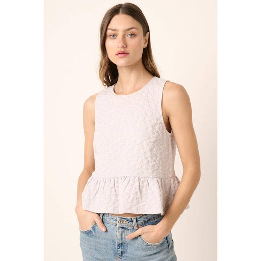 Silver Flower Blouse