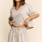 Heather Grey Skort Set