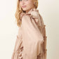 Stone Satin Tier Blouse