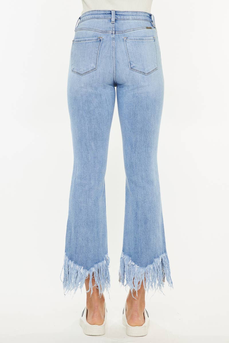 KanCan Frayed Hem Jeans