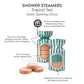 Tropical Teal Shower Steamers