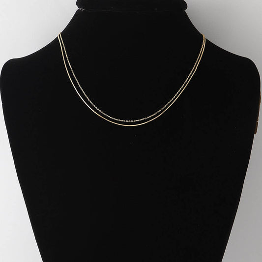 Thin Double Layered Chain