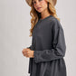 Ash Peplum Sweatshirt