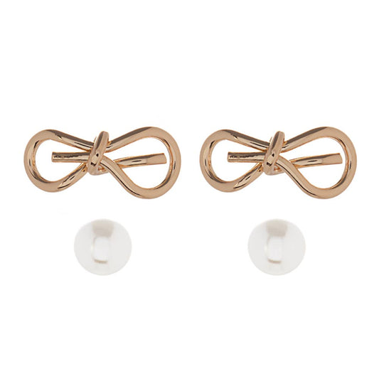 Wire Bow Stud