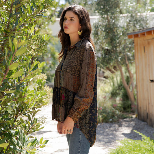 Amber Front Button Longsleeve