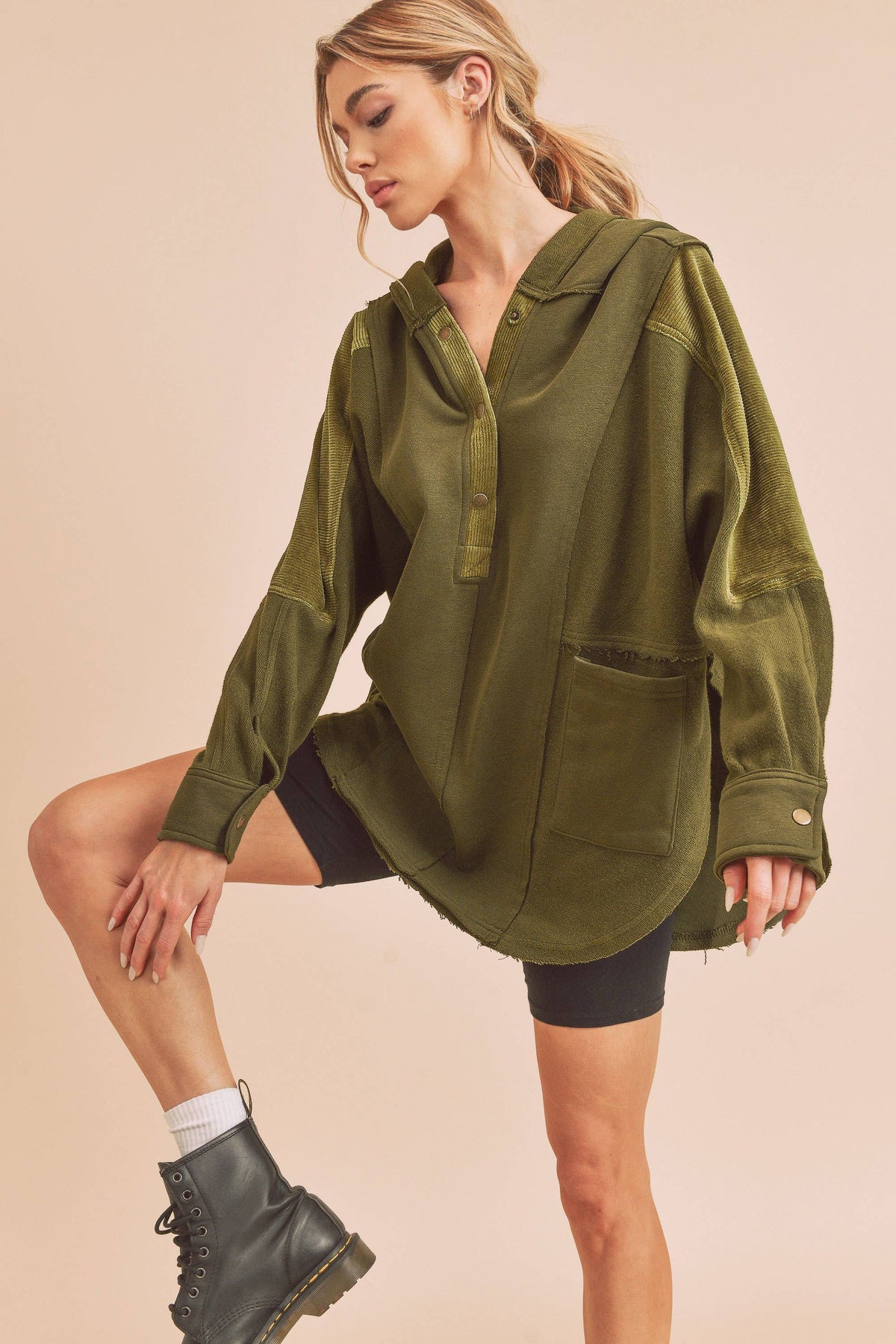545AK Dove Pullover 5: Oat / L / Outerwear