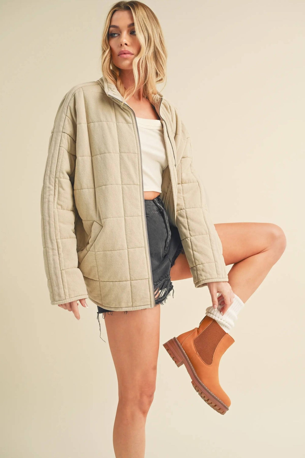 593CK Dixie Jacket 2: Brown / L / Jacket
