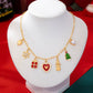 CHARM NECKLACE-Christmas Heart Tree Snowflake | 80N93298: GOLD