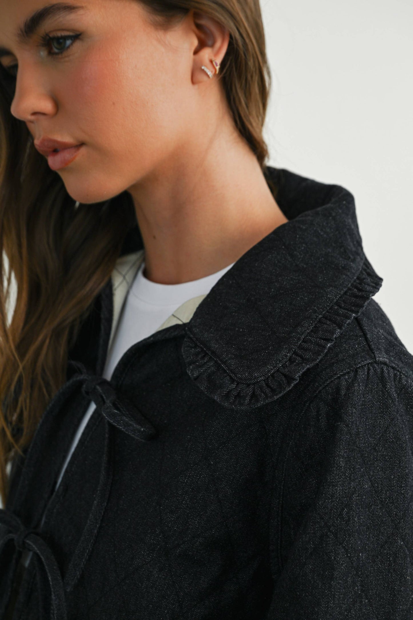 Black Quilted Jacket