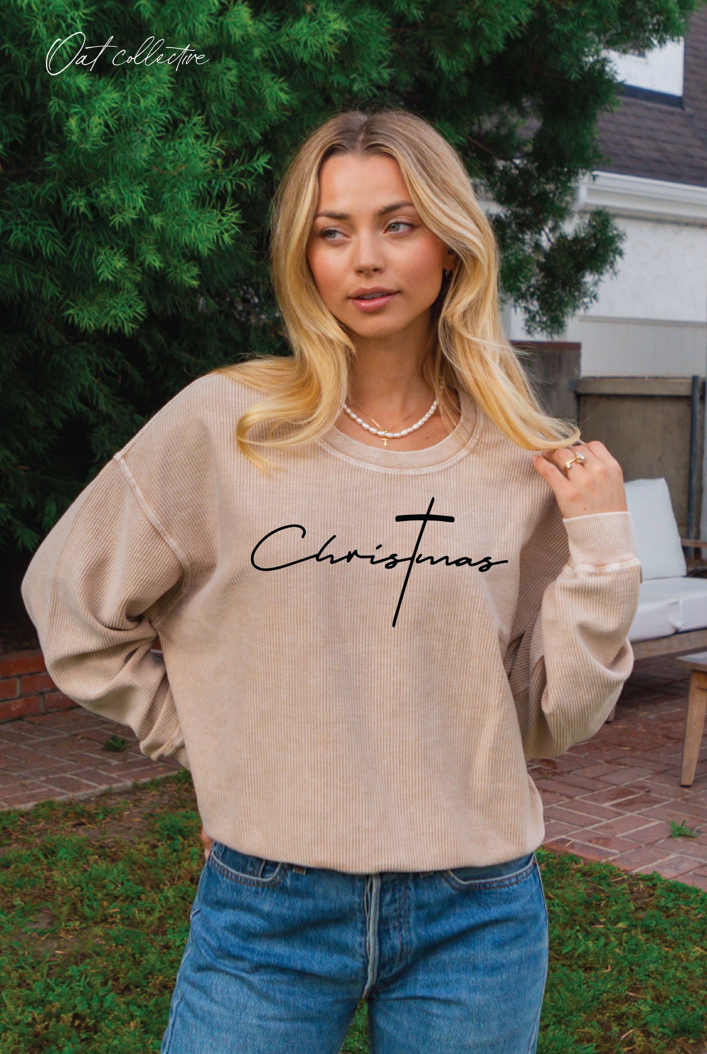 Latte Christmas Pullover