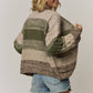 Olive Bubble Knit Cardigan