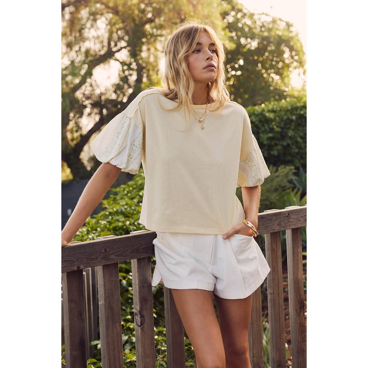 Lemon Sorbet Jersey Top