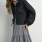 Black Quilted Jacket